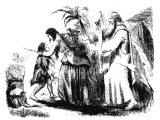 Hagar and Ishmael cast forth